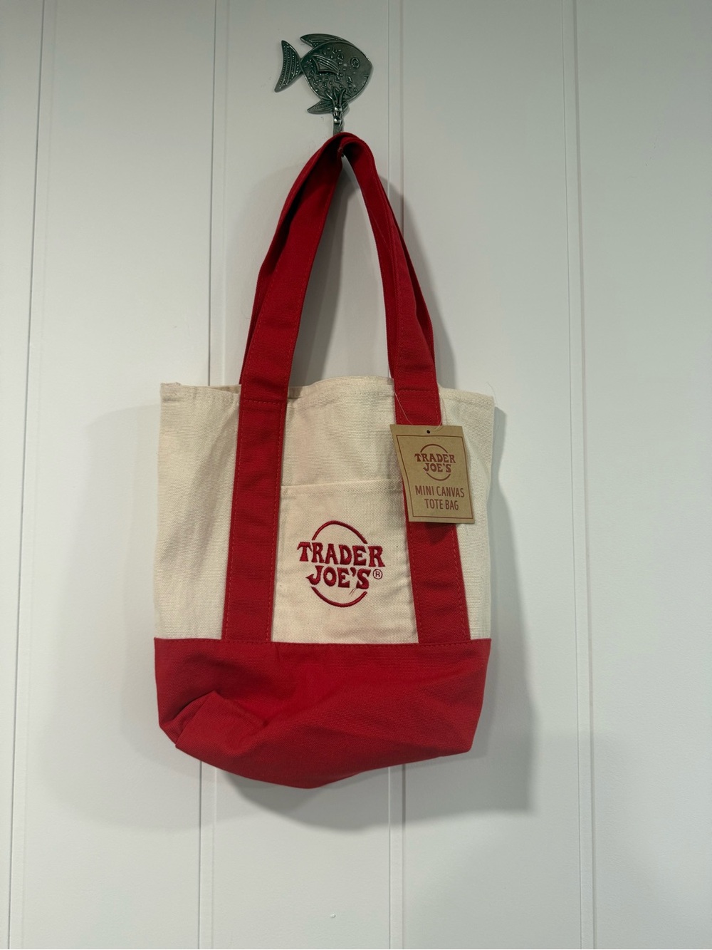 Trader Joe’s Mini Canvas Tote Bag